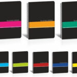 Uni Pap Σπιράλ Τετράδιο Ριγέ Α4 4 Θεμάτων 3-56-03