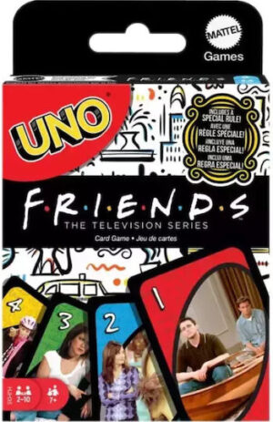 Επιτραπέζιο Παιχνίδι Uno Friends για 2-10 Παίκτες 7+ Ετών (EN) Mattel HJH35