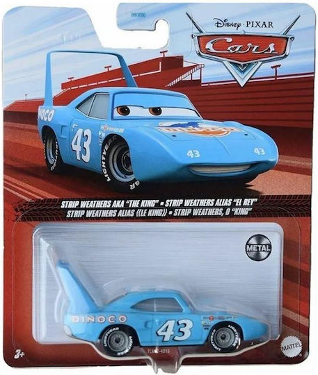 Mattel Αυτοκινητάκι Strip Weathers Aka The King για 3+ Ετών FLM02