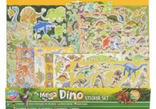Dino Aυτοκόλλητα Dino 500τμχ ΓΡ100081