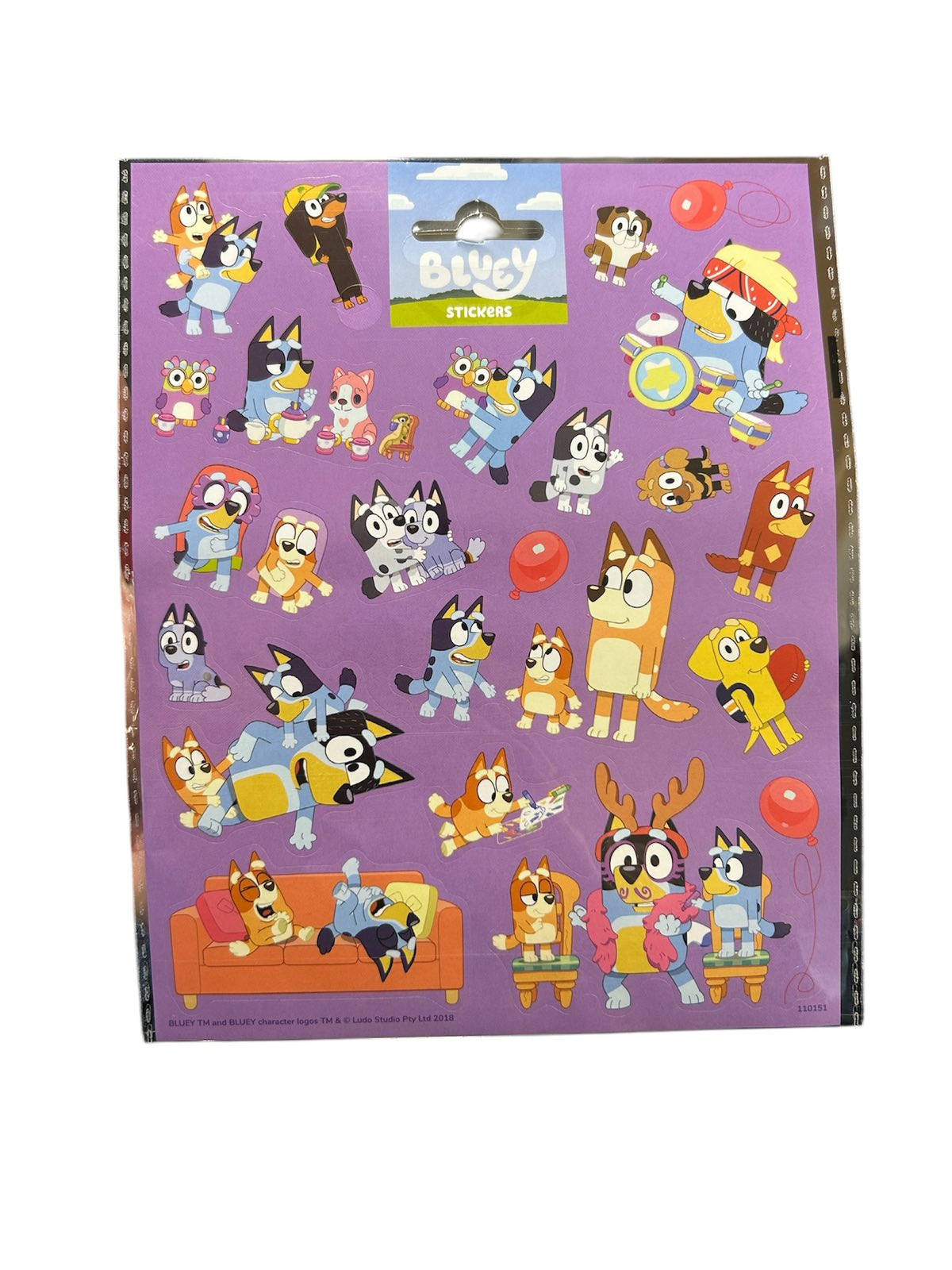 Totum Αυτοκόλλητα Bluey 110151