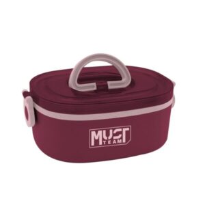 Φαγητοδοχείο Must Team 750ml 2 σε 1 Ανοξείδωτο με πιρούνι-κουτάλι 3 Χρώματα 000585989