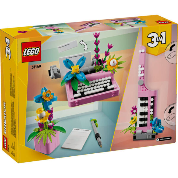 31169 LEGO® Typewriter With Flowers 205152 - Image 4