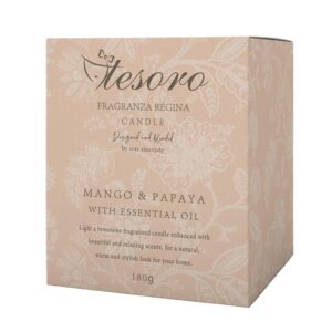 ΚΕΡΙ ΑΡΩΜΑΤΙΚΟ 180ΓΡ TESORO MANGO & PAPAYA 000582355