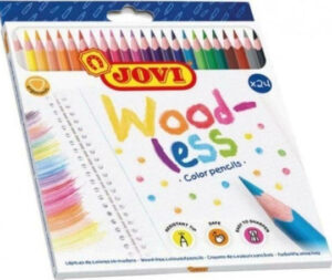 Jovi Woodless Ξυλομπογιές Τριγωνικές 24τμχ 734/24