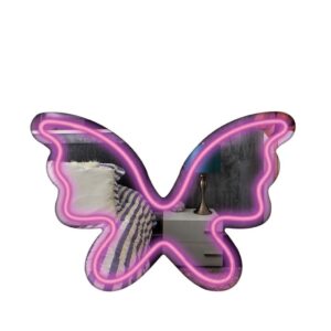 ΚΑΘΡΕΦΤΗΣ NEON LED ΠΕΤΑΛΟΥΔΑ ΡΟΖ 35X23.8 MOOD 000580478