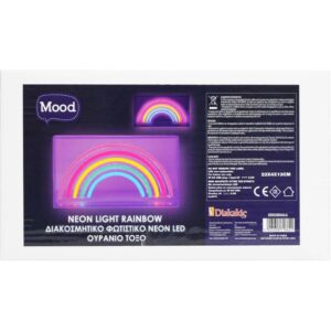 ΔΙΑΚΑΚΗΣ ΔΙΑΚΟΣΜΗΤΙΚΟ ΦΩΤΙΣΤΙΚΟ NEON LED ΟΥΡΑΝΙΟ ΤΟΞΟ 23X4X13 MOOD 000580466