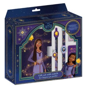 Ημερολόγιο Σετ με Ρολόϊ Disney Wish 000564040