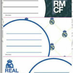 Διακάκης Ετικέτες Τετραδίων Real Madrid Αυτοκόλλητες  000170824