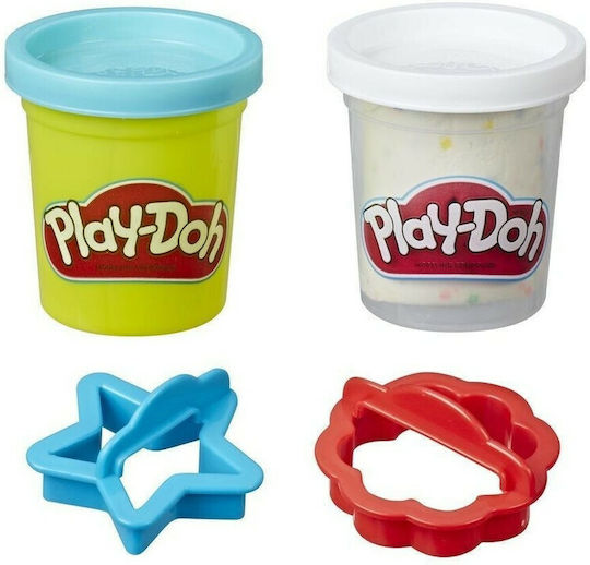 Hasbro Play-Doh Πλαστελίνη - Παιχνίδι Cookie Canister Play Food για 3+ Ετών, 2τμχ E5206 - Image 2