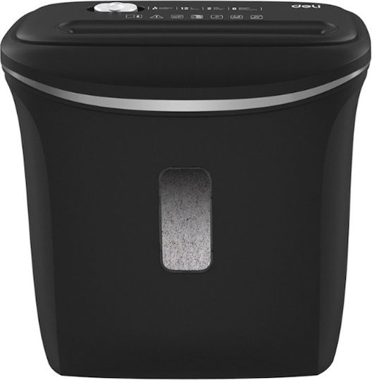 Deli Καταστροφέας Εγγράφων Cross Cut 6 Φύλλων με Κάδο 12lt E9945