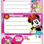 Διακάκης Ετικέτες Τετραδίων Minnie 000563893