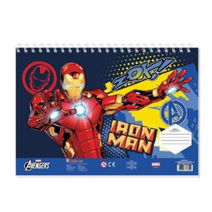 ΜΠΛΟΚ ΖΩΓΡΑΦ IRON MAN 23X33 40ΦΥΛ ΑΥΤΟΚ-ΣΤΕΝΣΙΛ- 2ΣΕΛ ΧΡ 2ΣΧ. 000506304