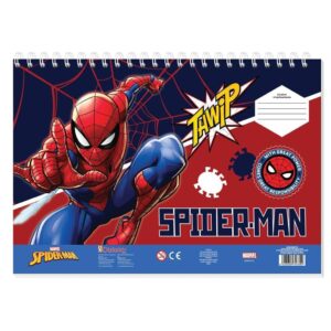 ΜΠΛΟΚ ΖΩΓΡΑΦ SPIDERMAN 23X33 40ΦΥΛ ΑΥΤΟΚ-ΣΤΕΝΣΙΛ- 2ΣΕΛ ΧΡ 2ΣΧ. 000508554