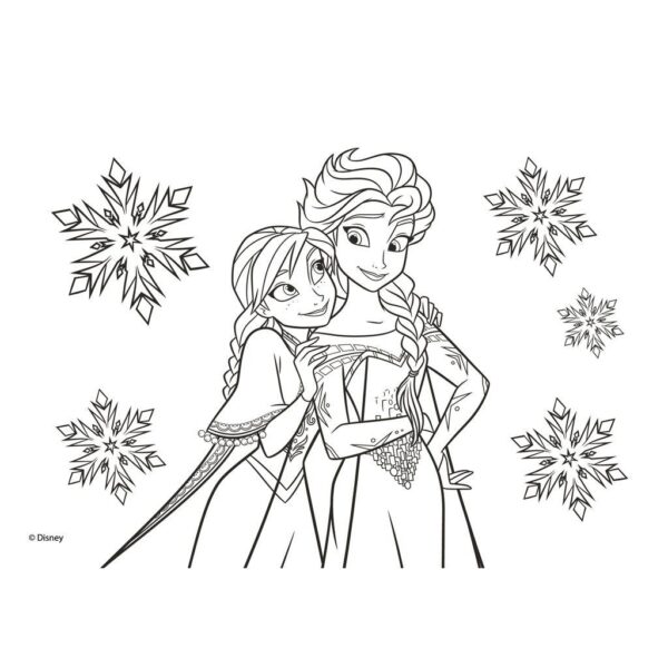 ΜΠΛΟΚ ΖΩΓΡΑΦ FROZEN 23X33 40ΦΥΛ ΑΥΤΟΚ-ΣΤΕΝΣΙΛ- 2ΣΕΛ ΧΡ 2ΣΧ 2 000564985 - Image 5