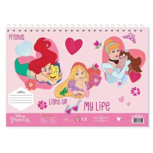 ΜΠΛΟΚ ΖΩΓΡΑΦ PRINCESS 23X33 40ΦΥΛ ΑΥΤΟΚ-ΣΤΕΝΣΙΛ- 2ΣΕΛ ΧΡ 2ΣΧ 000564990