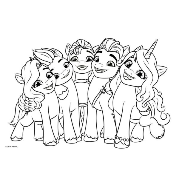 ΜΠΛΟΚ ΖΩΓΡΑΦ MY LITTLE PONY 23X33 40ΦΥΛ ΑΥΤΟΚ-ΣΤΕΝΣΙΛ- 2ΣΕΛ ΧΡ 2ΣΧ 000483144 - Image 4