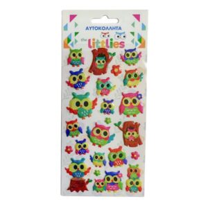 ΑΥΤΟΚΟΛΛΗΤΑ 10X22EK ΚΟΥΚΟΥΒΑΓΙΕΣ THE LITTLIES 000646990