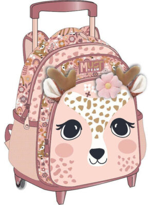 Must Team Cute Deer Σχολική Τσάντα Trolley Νηπιαγωγείου 586213