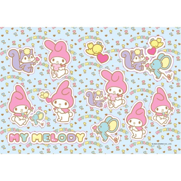 ΜΠΛΟΚ ΖΩΓΡΑΦ MY MELODY 23X33 40ΦΥΛ ΜΕ ΑΥΤΟΚΟΛΛΗΤΑ 000490141 - Image 4