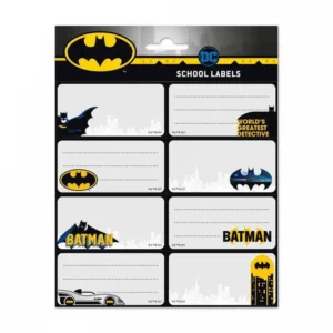 Logigraf Αυτοκόλλητες Ετικέτες 8x2 Batman ELE0283