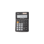 DELI ΑΡΙΘOMHXANH 12 ΨΗΦΙΩΝ ΑΔΙΑΒΡΟΧΗ 15x12.8x4.2cm CORE ΜΑΥΡΗ 231.723996