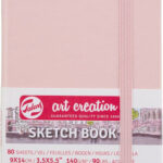 Royal Talens Μπλοκ Ελεύθερου Σχεδίου Art Creation Sketch Book Ροζ 9x14εκ. 140 γρ. 80 Φύλλα 9314011