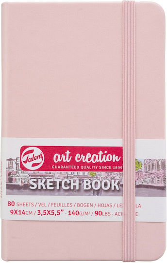 Royal Talens Μπλοκ Ελεύθερου Σχεδίου Art Creation Sketch Book Ροζ 9x14εκ. 140 γρ. 80 Φύλλα 9314011