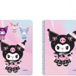Logigraf Kuromi Σπιράλ Τετράδιο Ριγέ 60 Φύλλων 2 Θεμάτων 06512