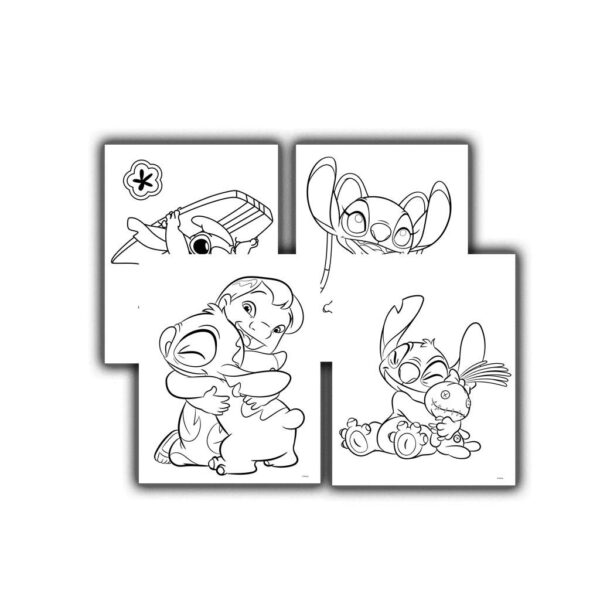 Διακάκης Μini Lilo & Stich Προσχεδισμένες Σελίδες Χρωματισμού 564600 - Image 3