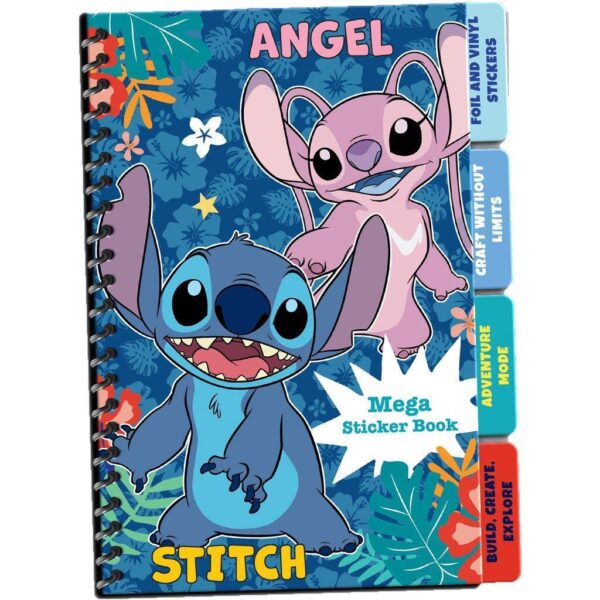 ΔΙΑΚΑΚΗΣ ΑΥΤΟΚΟΛΛΗΤΑ ΤΕΤΡΑΔΙΟ 13,2X20,3ΕΚ LILO&STITCH 564653