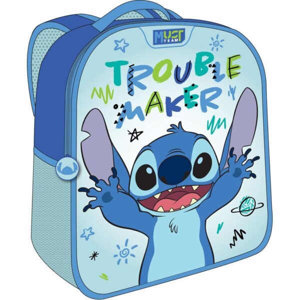 Must Σχολική Τσάντα Πλάτης Νηπίου Disney Stitch 3D 1 Θήκη 564815