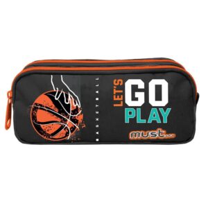 Must Σχολική Κασετίνα Βαρελάκι Lets Go Play 2 Θήκες 585103