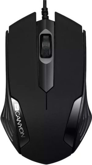 Canyon Ενσύρματο Ποντίκι Μαύρο CNE-CMS02B