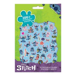 LILO&STITCH ΑΥΤΟΚΟΛΛΗΤΑ 300ΤΕΜ ΜΠΛΟΚ 564546