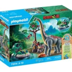 Playmobil Βραχιόσαυρος και χόβερκραφτ 71819