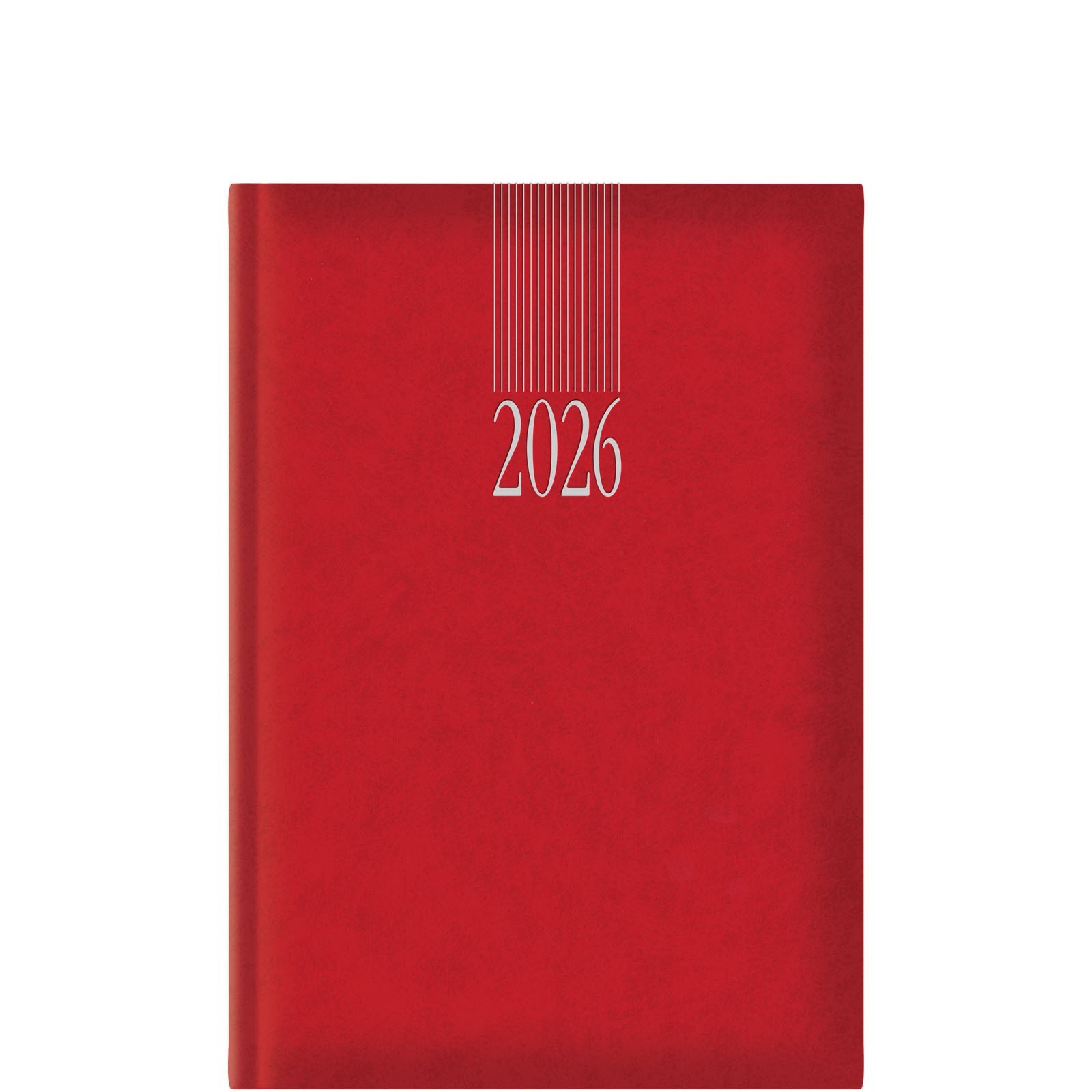 Theofylaktos Ημερήσιο Ημερολόγιο 2026 Κόκκινο 17,5x24cm 68720.C65