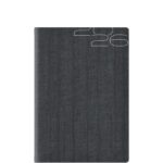 Theofylaktos Ημερήσιο Ημερολόγιο 2026 Ανθρακί 17.5x24cm 6872C.D57
