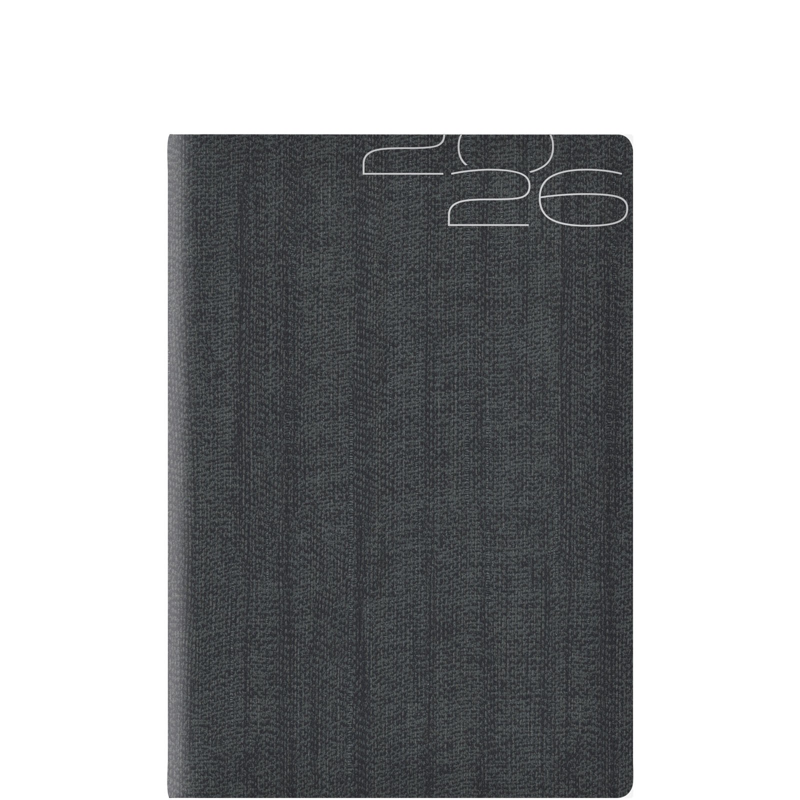 Theofylaktos Ημερήσιο Ημερολόγιο 2026 Ανθρακί 17.5x24cm 6872C.D57