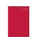 Theofylaktos Ημερήσιο Ημερολόγιο 2026 Κόκκινο 17.5x24cm 6872C.D59