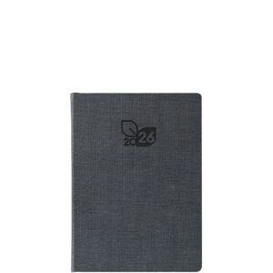 Theofylaktos Ημερήσιο Ημερολόγιο 2026 Ανθρακί 14,5x20,5cm 691KU.185