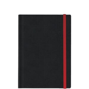 Theofylaktos Ημερήσιο Ημερολόγιο 2026 Μαύρο/Κόκκινο 17x24cm 6961L.C01