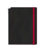 Theofylaktos Ημερήσιο Ημερολόγιο 2026 Μαύρο/Κόκκινο 17x24cm 696BH.030