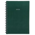 Next ημερολόγιο 2026 basic xl ημερήσιο σπιράλ πράσινο 21x29εκ.  02065-05