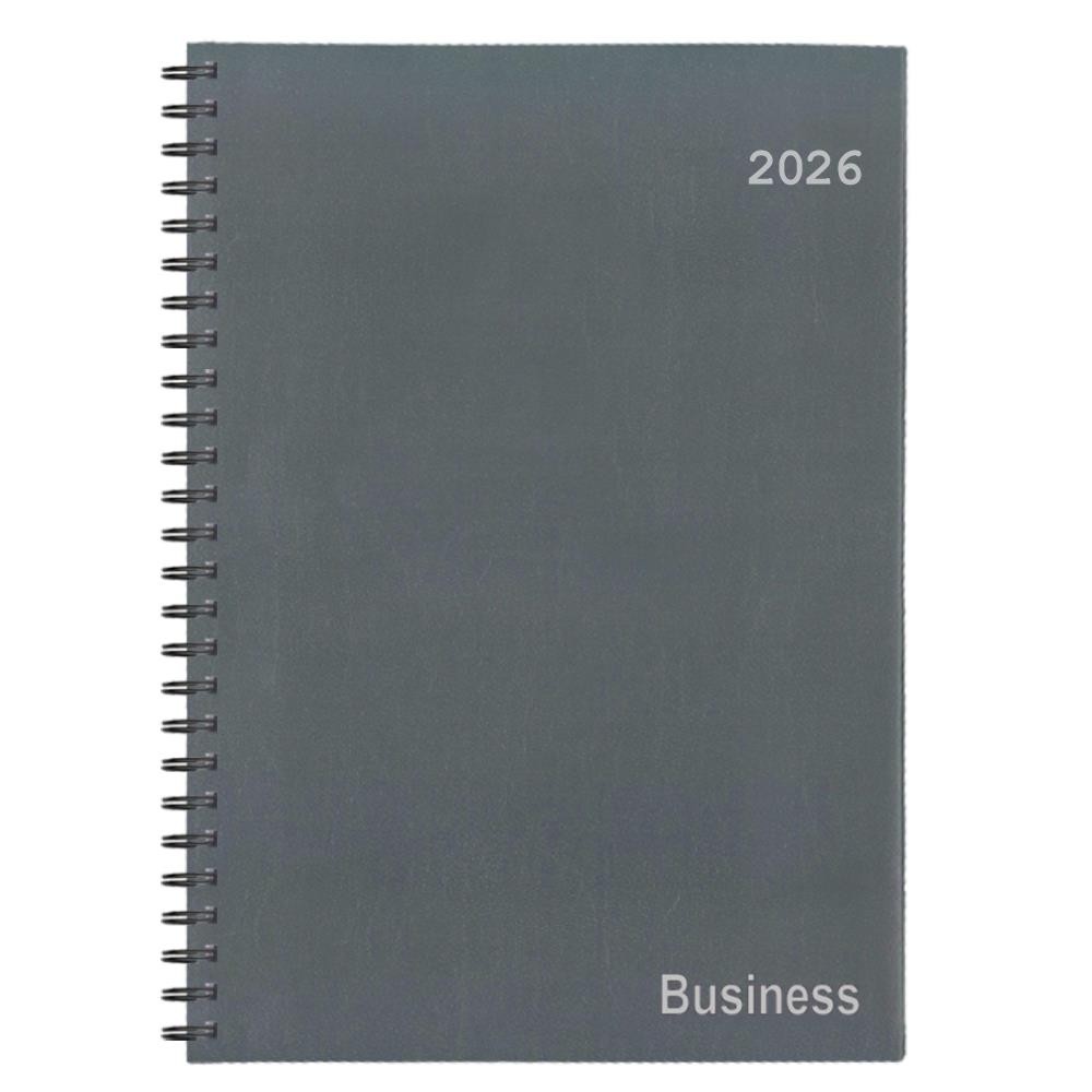 Next ημερολόγιο 2026 business xxl ημερήσιο σπιράλ γκρι 24x34εκ. 02239-08