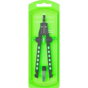 Faber-Castell Διαβήτης Factory με Ρυθμιστή Neon 2022 174342