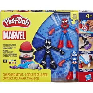 Hasbro Play-Doh Πλαστελίνη Παιχνίδι Marvel Hero Adventure για 3+ Ετών G0333