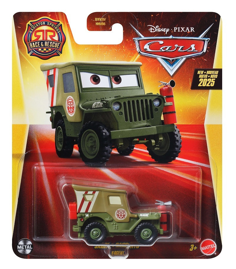 Mattel Rescue Αυτοκινητάκι SARGE για 3+ Ετών JDG58