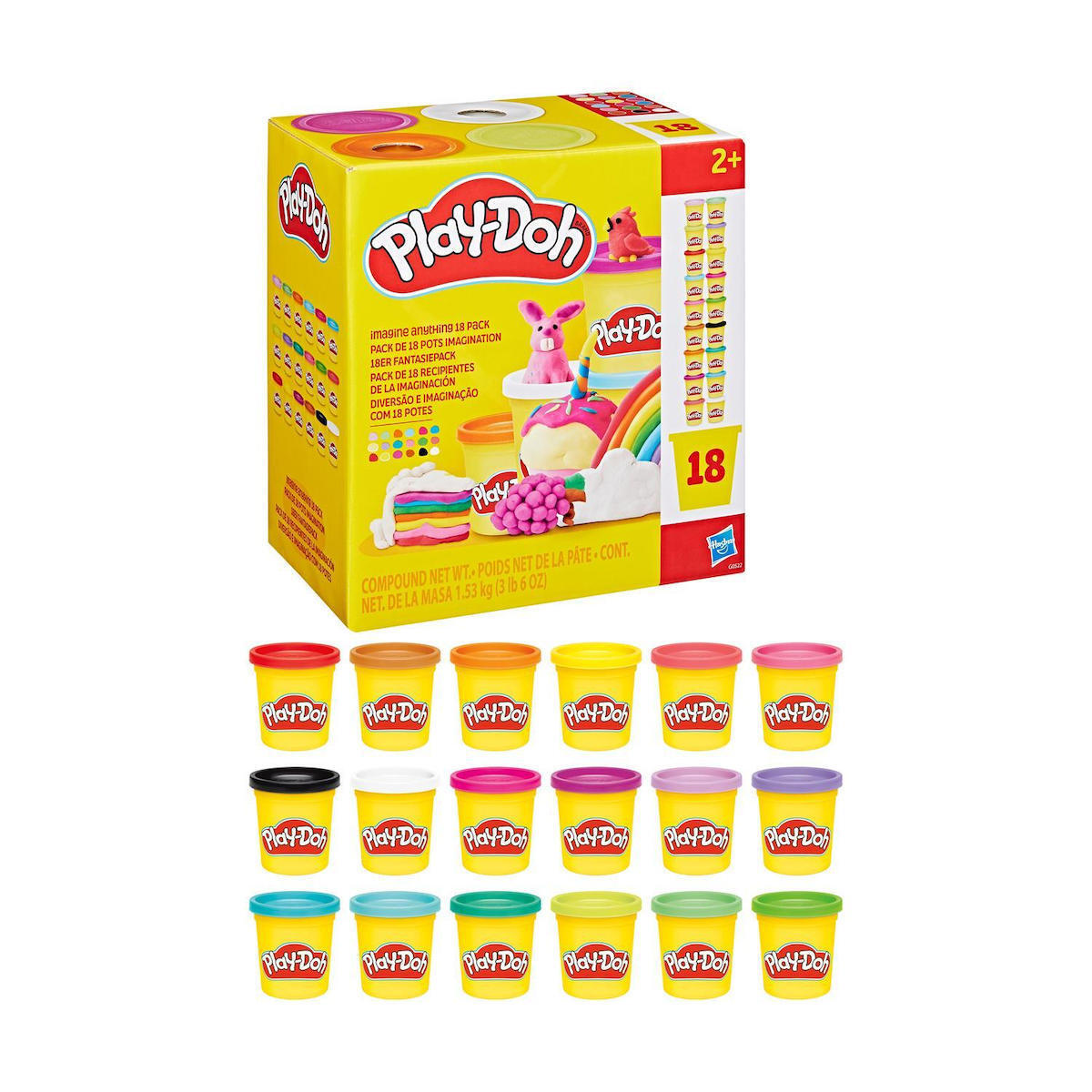 Hasbro Play-Doh Πλαστελίνη Παιχνίδι για 3+ Ετών G0522 - Image 2