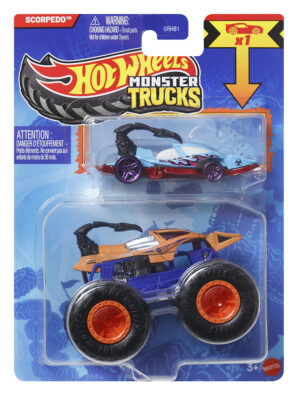 Mattel Hot Wheels Αυτοκινητάκι Monster Truck για 3+ Ετών JCG39